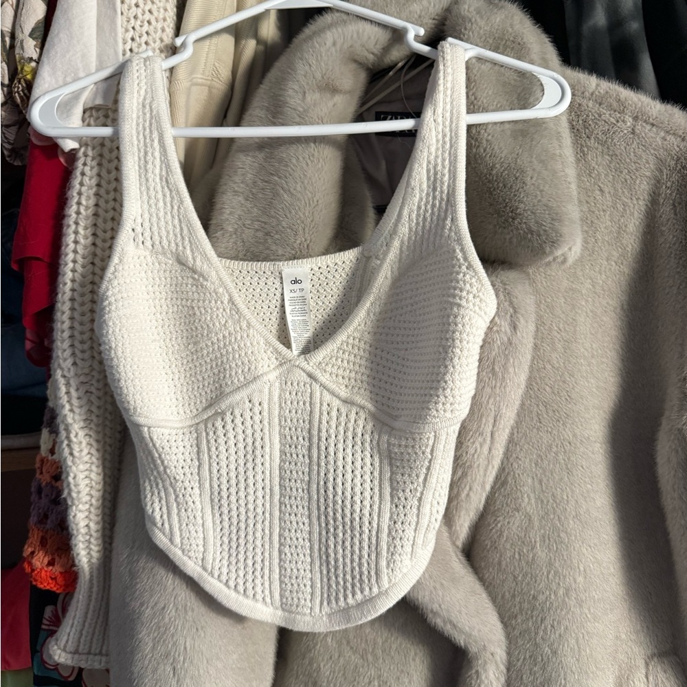 Alo knit tank